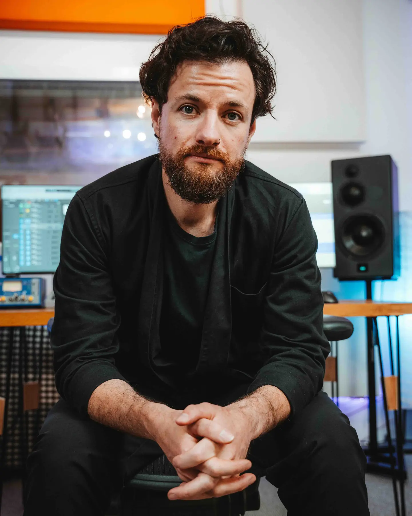 Jack Elliot in the control room